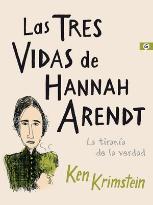cover image of Las tres vidas de Hannah Arendt